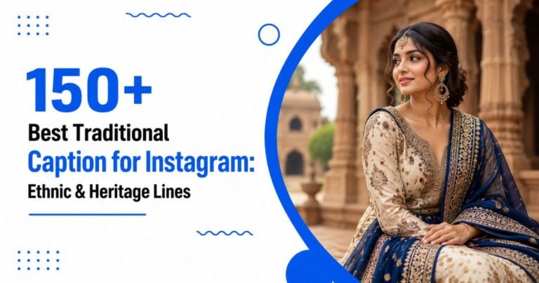 traditional caption for Instagram