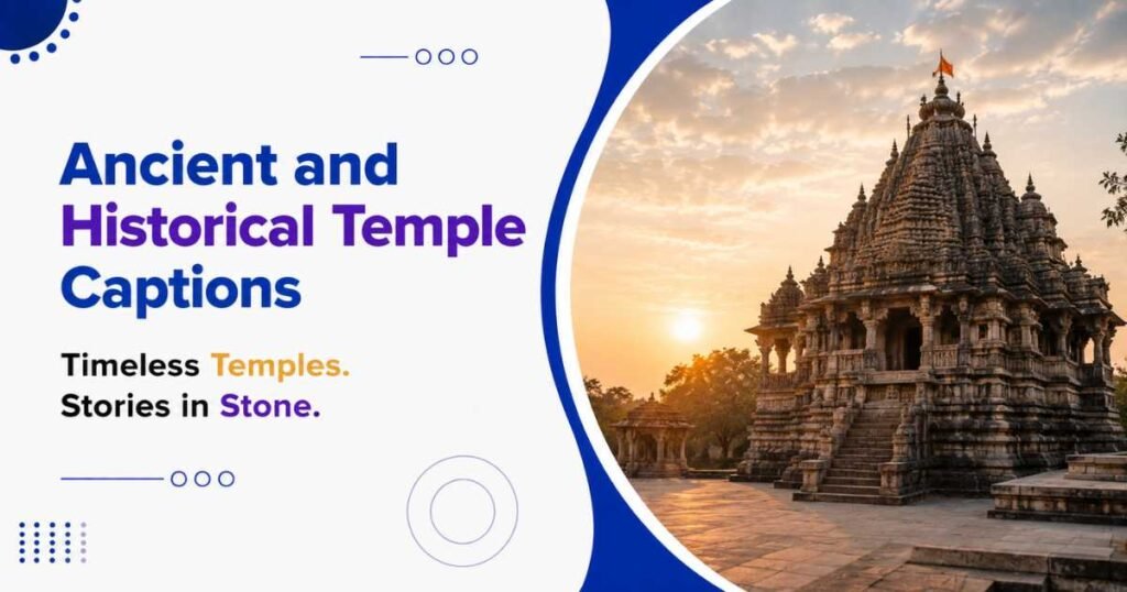 Ancient and Historical Temple Captions
