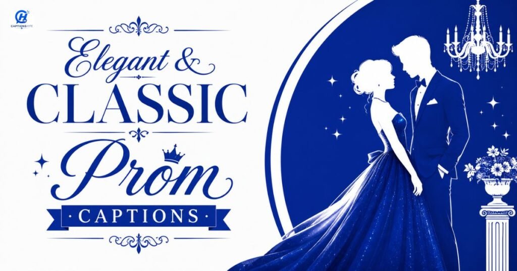Elegant & Classic Prom Captions