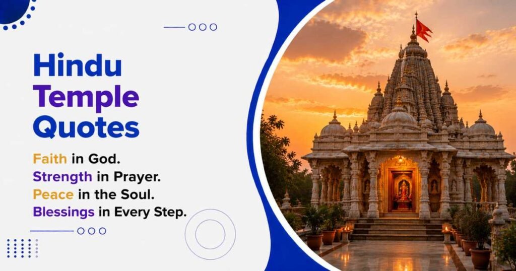 Hindu Temple Quotes