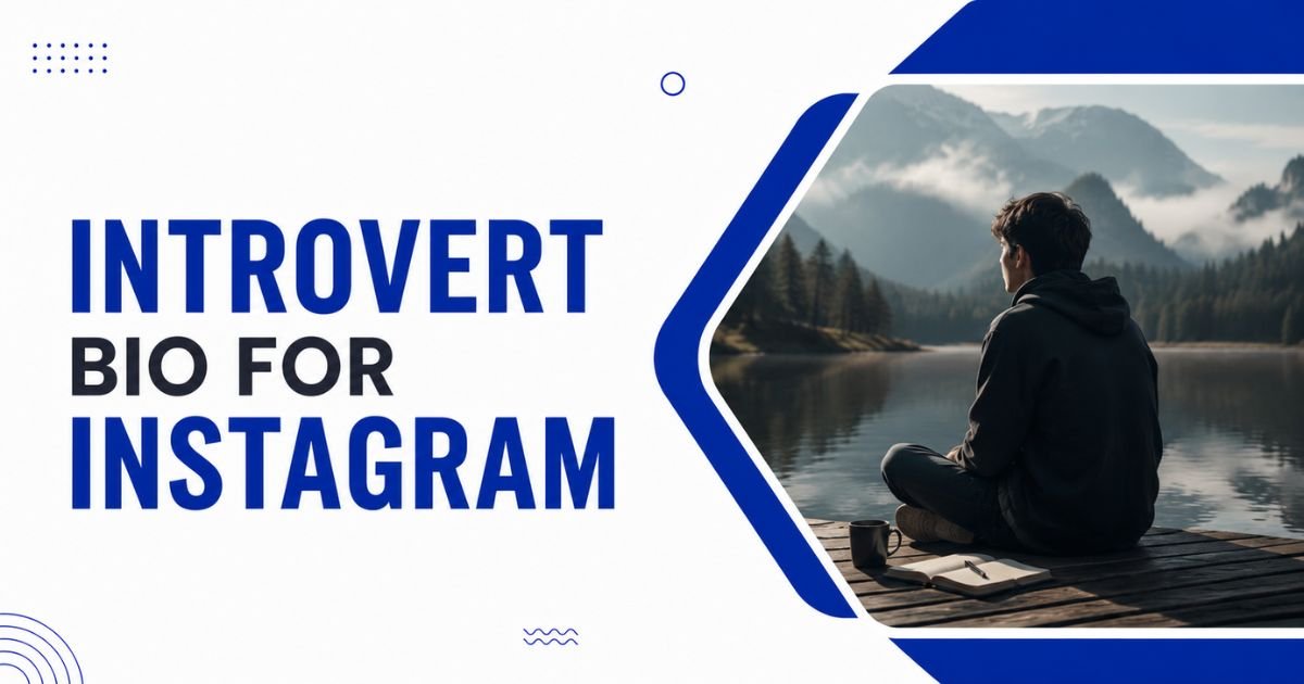 Introvert Bio for instagram