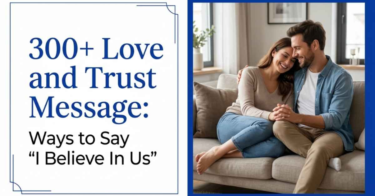 Love and Trust Message