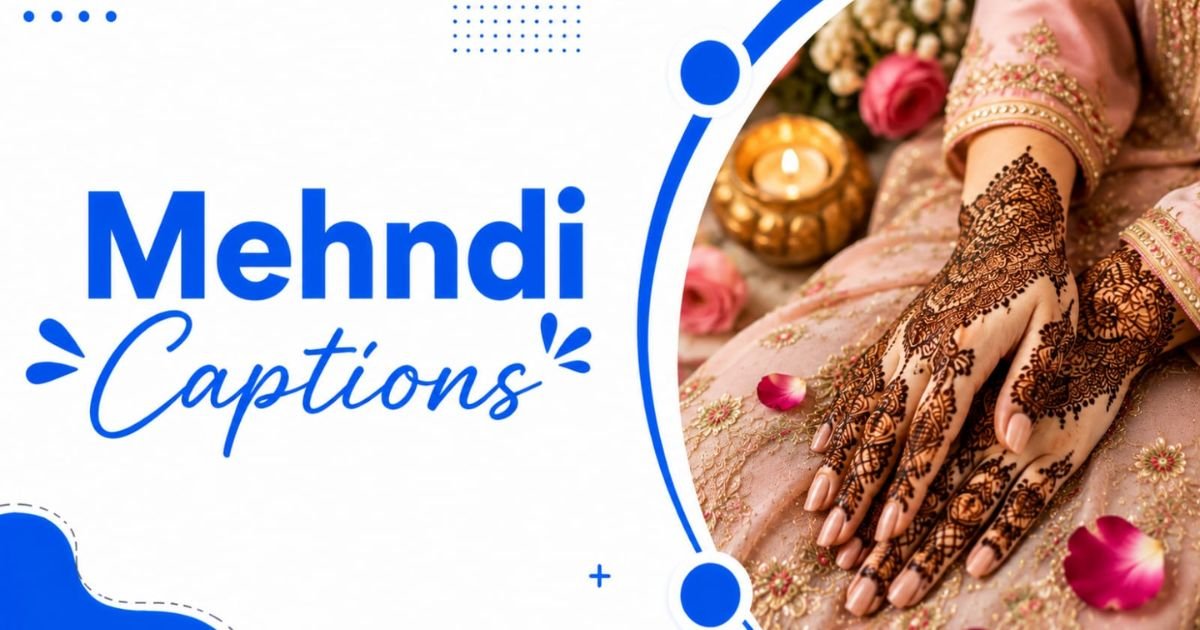 Mehndi Captions