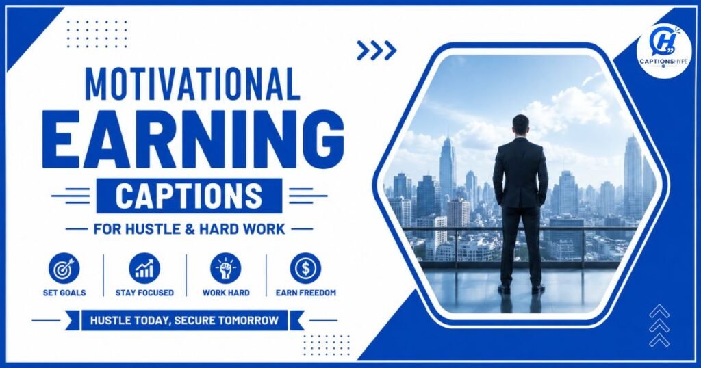 Motivational Earning Captions for Hustle & Hard Work