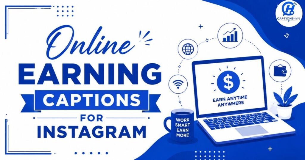 Online Earning Captions for Instagram