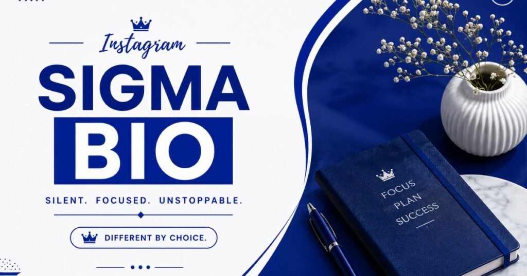 Sigma Bio for Instagram Stylish