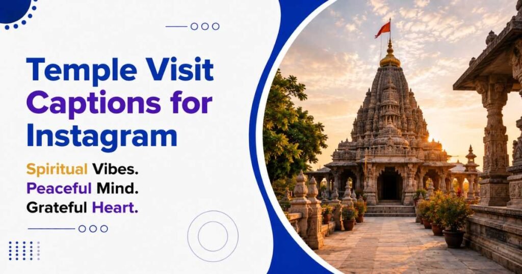Temple Visit Captions for Instagram