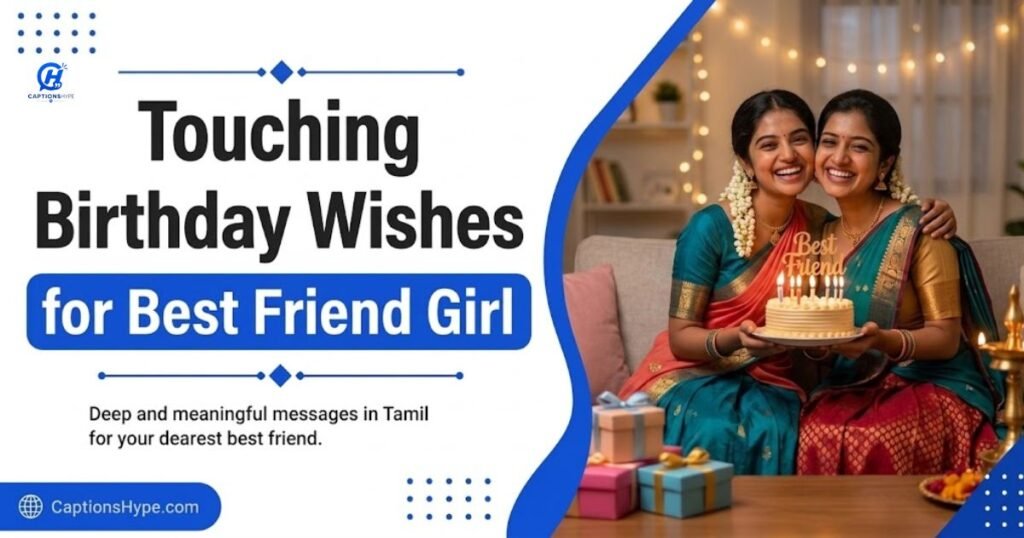 Touching Birthday Wishes for Best Friend Girl