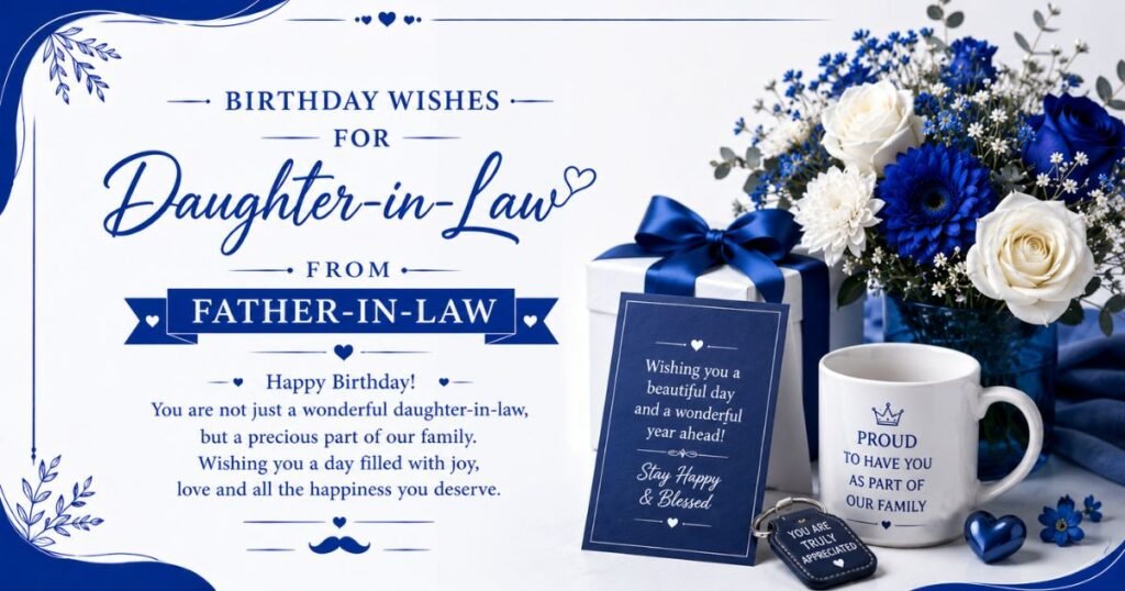 Birthday Wishes for Daughter-in-Law From Father-in-Law