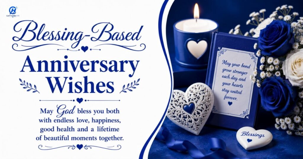 Blessing-Based Anniversary Wishes