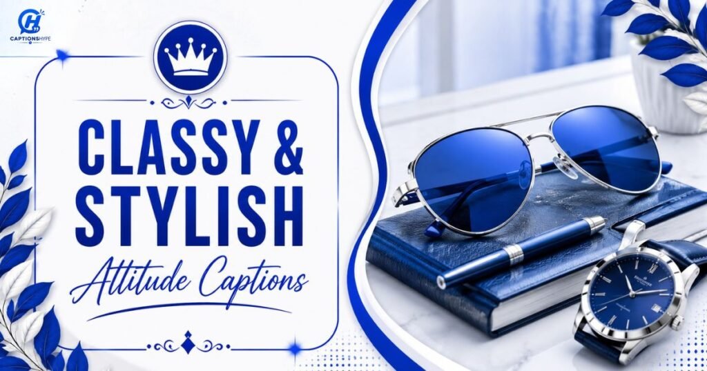 Classy & Stylish Attitude Captions