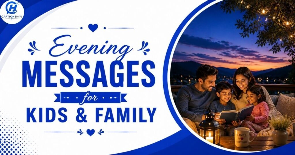Evening Messages for Kids & Family