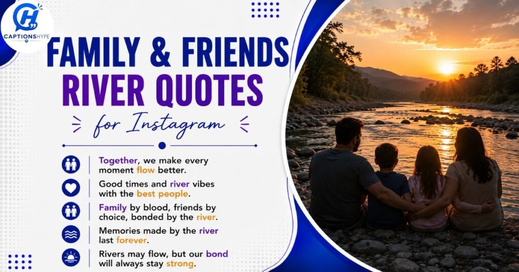 Family &Friends River Quotes