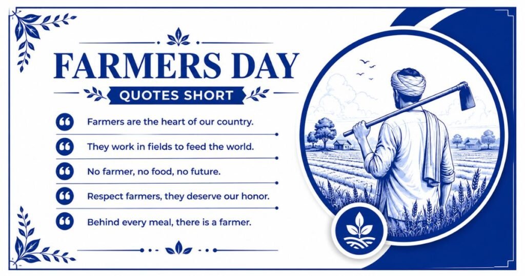 Farmers Day Quotes on Hard Work & Dedication