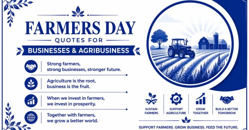 Farmers Day Quotes for Businesses & Agribusiness