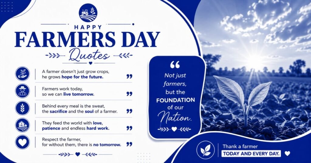 Farmers Day Quotes for Instagram