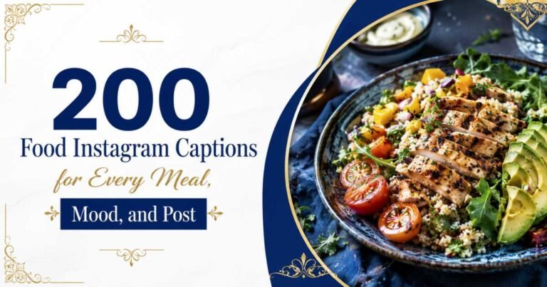 Food Instagram Captions