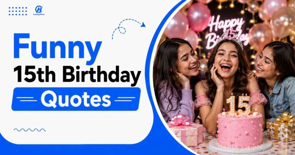 Funny 15th Birthday Quotes