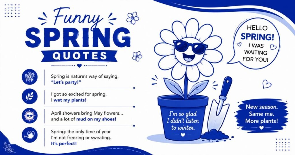 Funny Spring Quotes