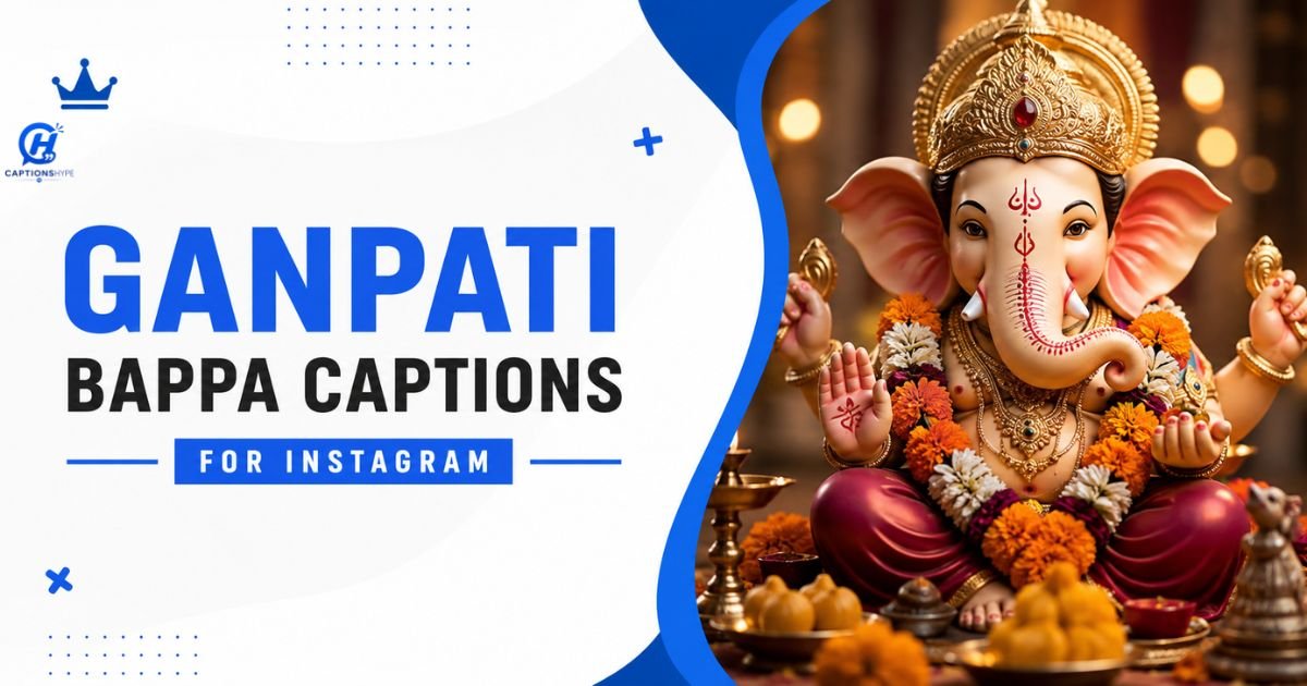 Ganpati Bappa Captions