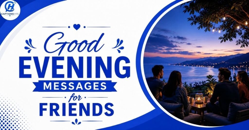 Good Evening Messages for Friends