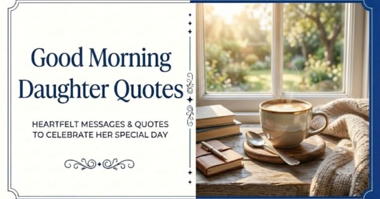 Good Morning Daughter Quotes