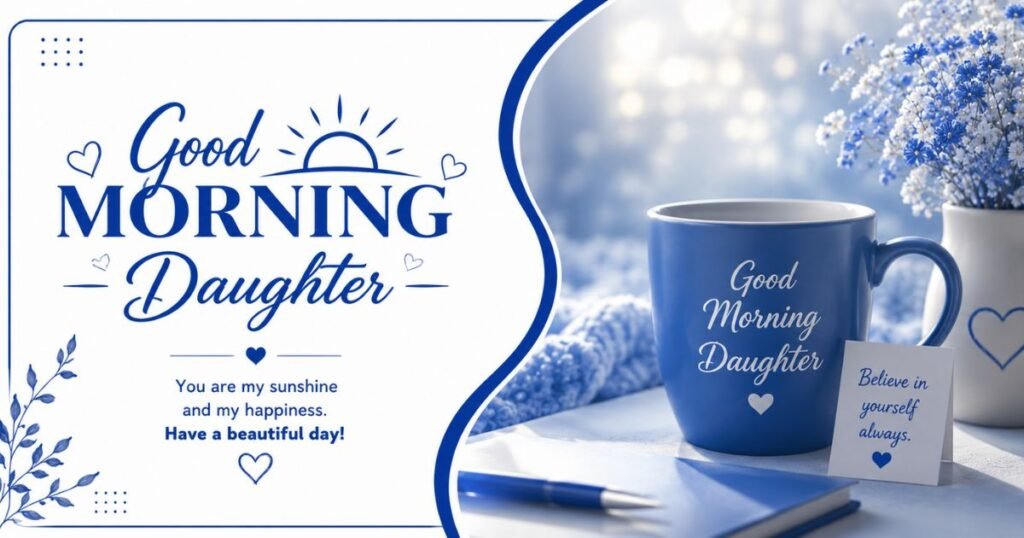 Good Morning Daughter Quotes for WhatsApp
