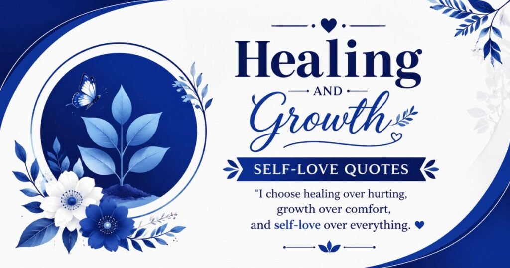 Healing and Growth Self-Love Quotes