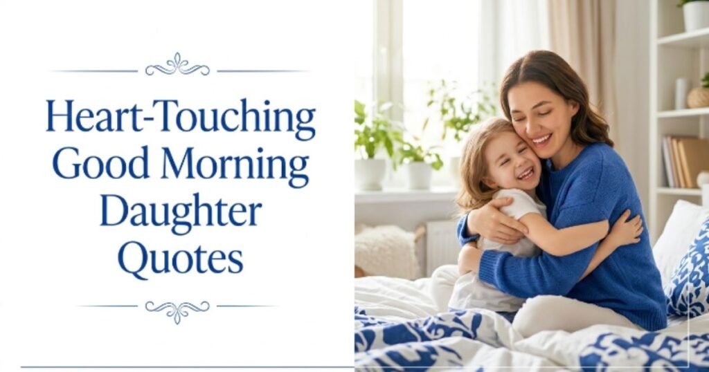 Heart-Touching Good Morning Daughter Quotes