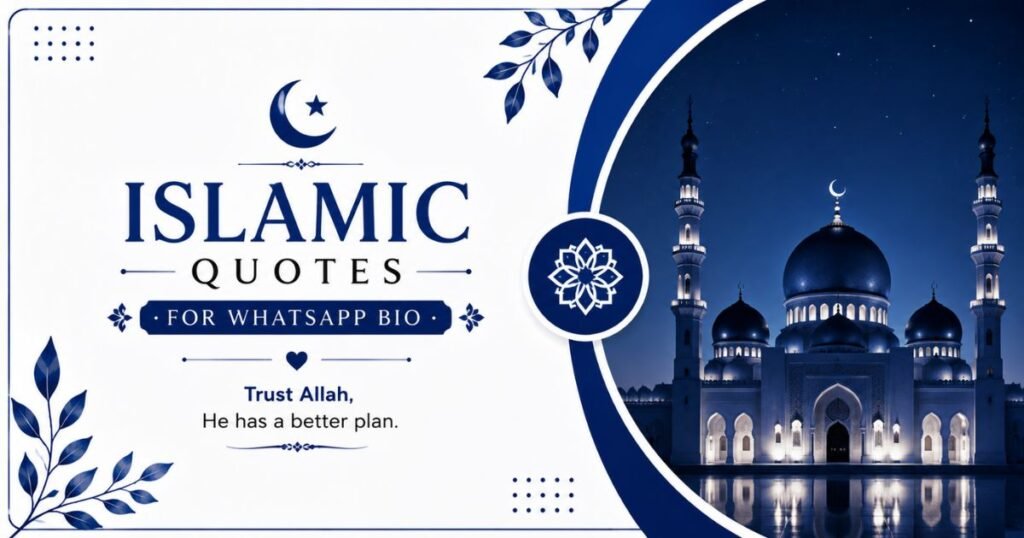 Islamic Quotes for WhatsApp Bio
