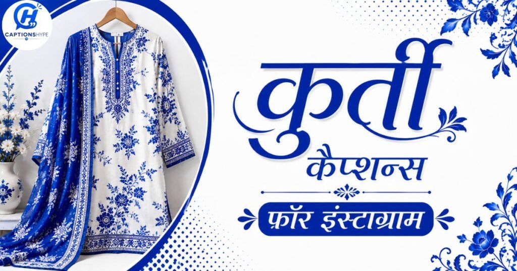 Kurti Captions for Instagram in Hindi