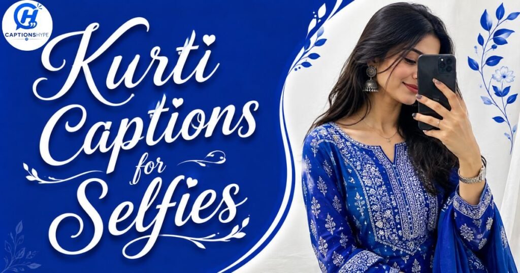 Kurti Captions for Selfies
