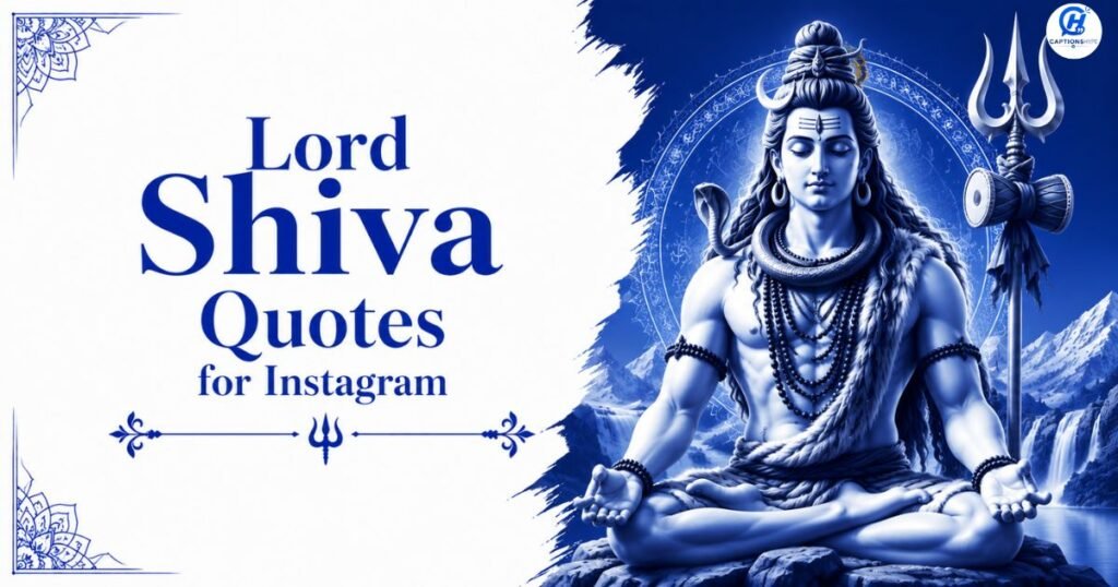 Lord Shiva Quotes for Instagram