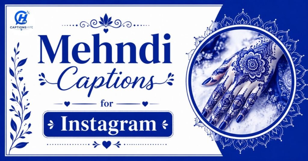 Mehndi Captions for Instagram