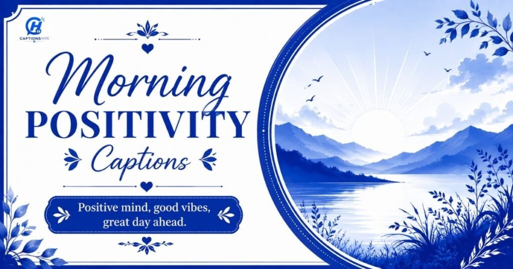 Morning Positivity Captions