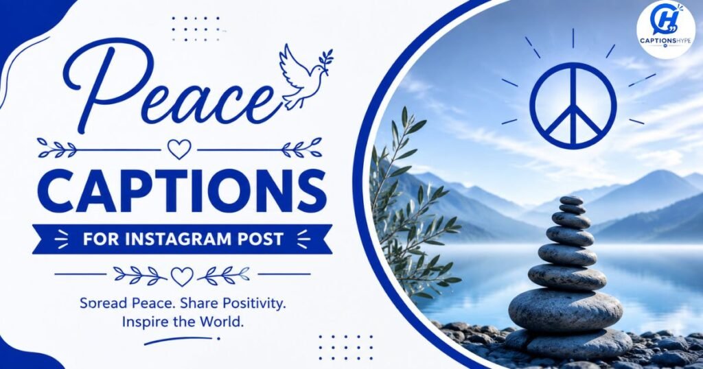 Peace Captions for Instagram Post