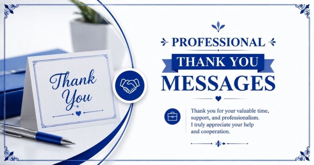 Professional Thank You Messages