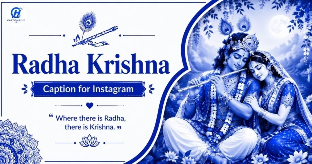 Radha Krishna Caption for Instagram