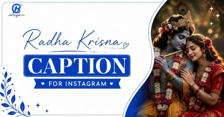 Radha Krishna Caption for Instagram