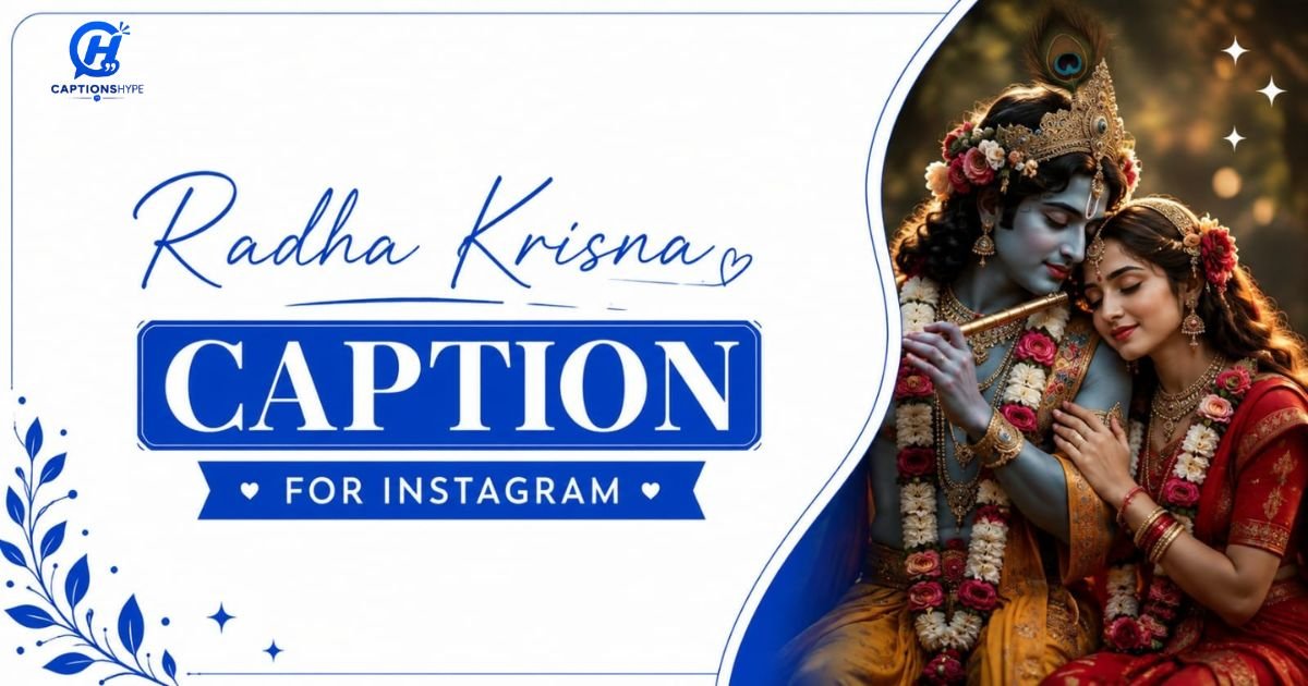 Radha Krishna Caption for Instagram