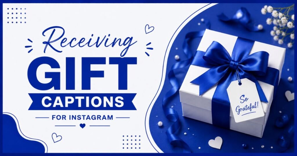 Receiving Gift Captions for Instagram