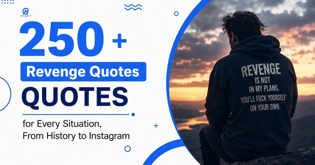Revenge Quotes
