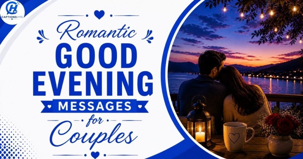 Romantic Good Evening Messages for Couples