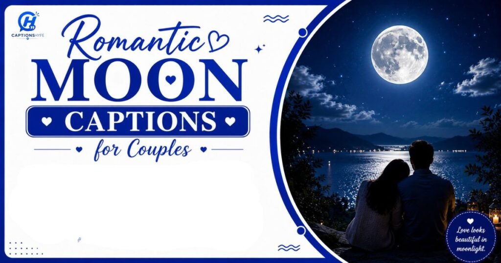 Romantic Moon Captions for Couples