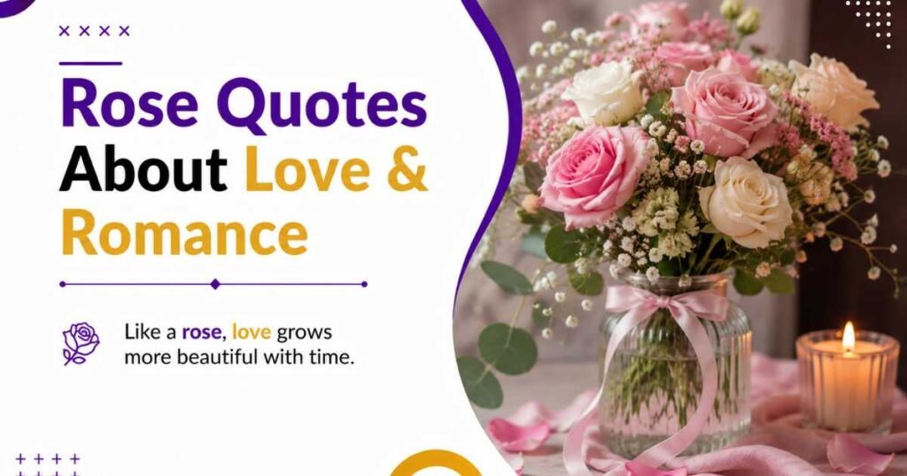 Rose Quotes About Love &Romance