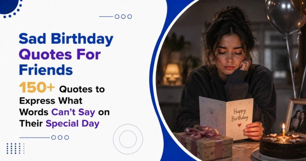 sad birthday quotes for best friend