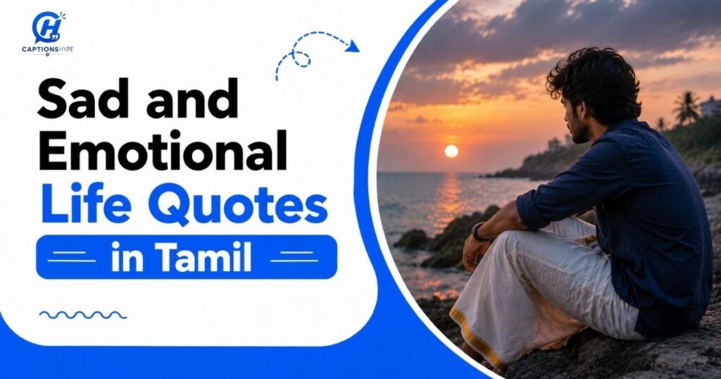 Sad and Emotional Life Quotes in Tamil