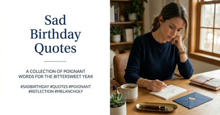 Sad birthday quotes