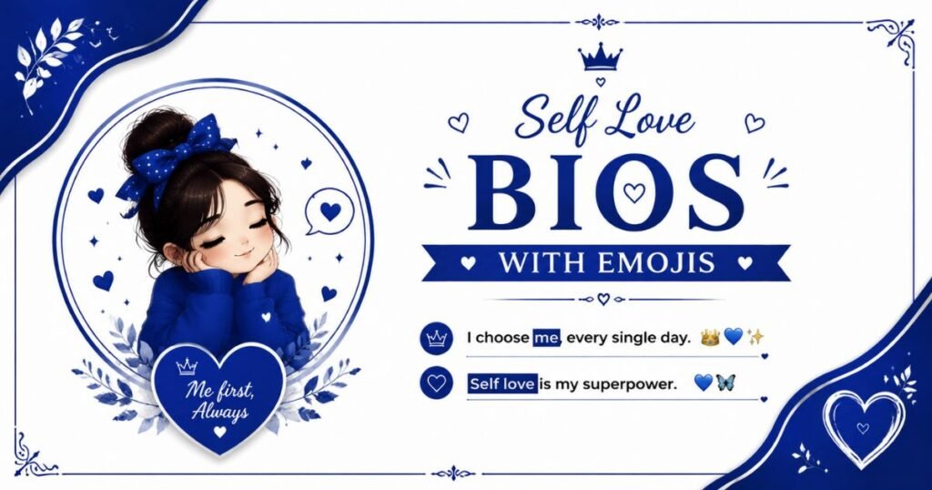Self Love Bios With Emojis