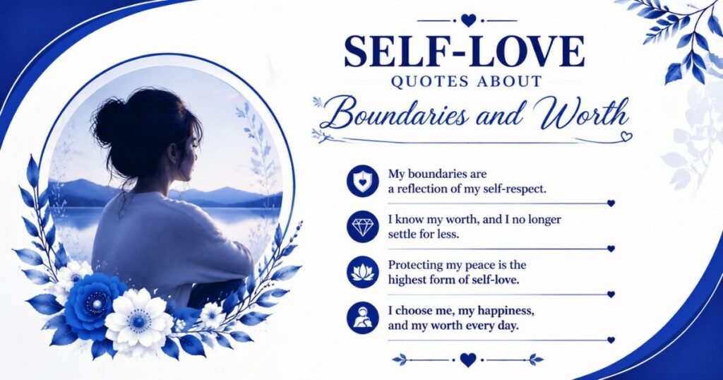Self-Love Quotes About Boundaries and Worth